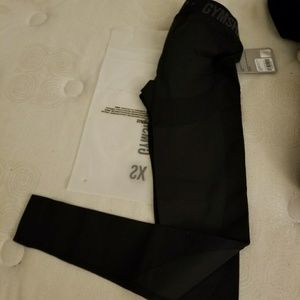 Gymshark Flex Leggings XS Marl Black/Black
